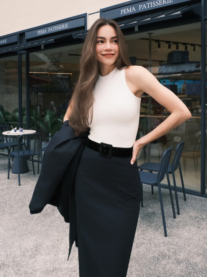 Sắc vóc bà mẹ ba con.