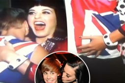 Lộ video Katy Perry sờ mông Justin Bieber thời tuổi teen