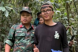 Thiết bị cầm tay của Trung úy quân đội cứu sống nam sinh 19 tuổi lạc ở rừng Tam Đảo