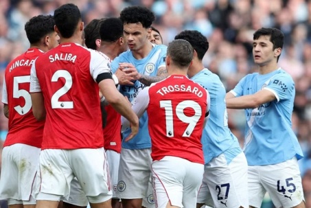 Nóng bỏng đua vô địch Ngoại hạng Anh: Arsenal - Man City "tất tay" vì hiệu số