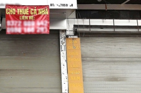 Nhiều mặt bằng trên 'đất vàng' tiếp tục ế khách thuê