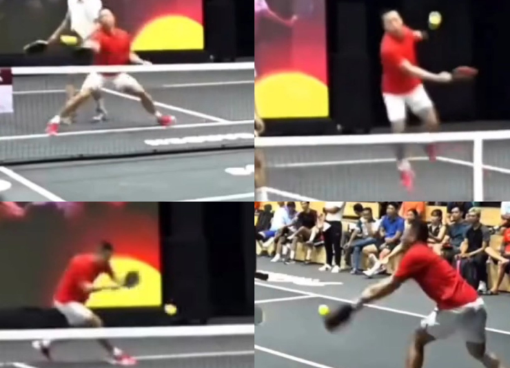 Hình ảnh HLV mắc nhiều lỗi khi thi đấu đang trở thành chủ đề bàn tán nhiều nhất của cộng đồng người chơi pickleball Việt Nam