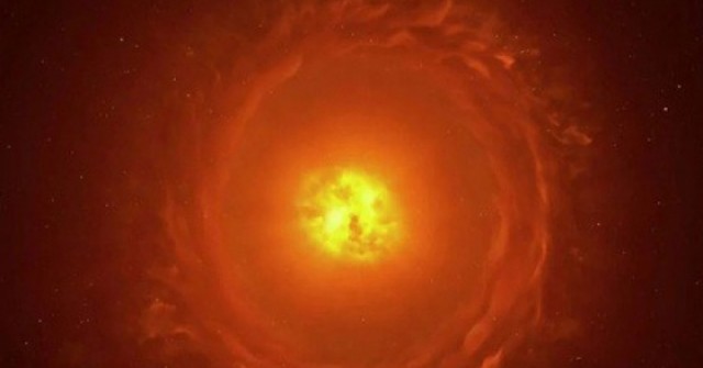 "Gã khổng lồ vàng" xuất hiện trên bầu trời Trái Đất, sắp nổ