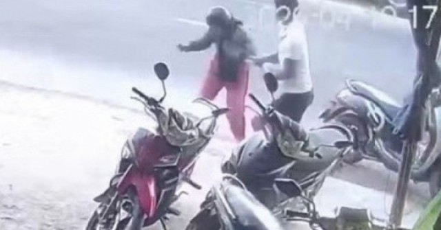 Xác định danh tính đối tượng hành hung phụ nữ giữa phố Quy Nhơn