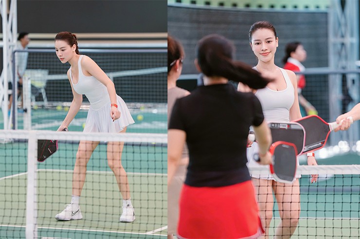 Nữ HLV Fitness chia sẻ việc "nghiện" pickleball sau vài tháng tiếp xúc