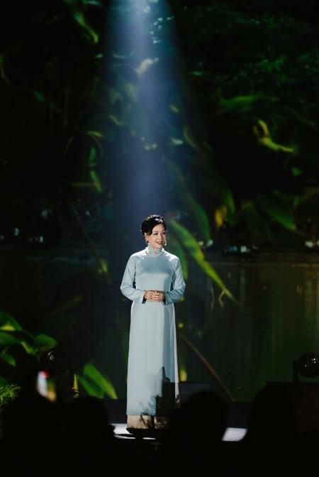 NSND Chiều Xuân chia sẻ tại sự kiện – Nguồn: NewX