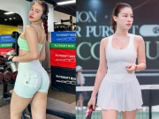 Hoa hậu làng gym Huyền Dior khoe vóc dáng nóng bỏng, tiết lộ lý do "nghiện" pickleball