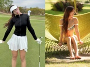Hot girl Kim “vén váy” nghỉ lễ vẫn chơi thể thao, bật mí môn yêu thích ngoài pickleball