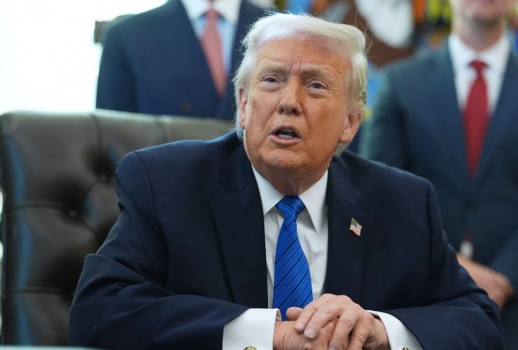 Tổng thống Mỹ Donald Trump. Ảnh: AP