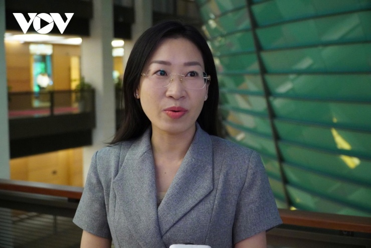 Đại biểu Hoàng Thị Thanh Thúy, Phó trưởng Đoàn chuyên trách Đoàn đại biểu Quốc hội tỉnh Tây Ninh