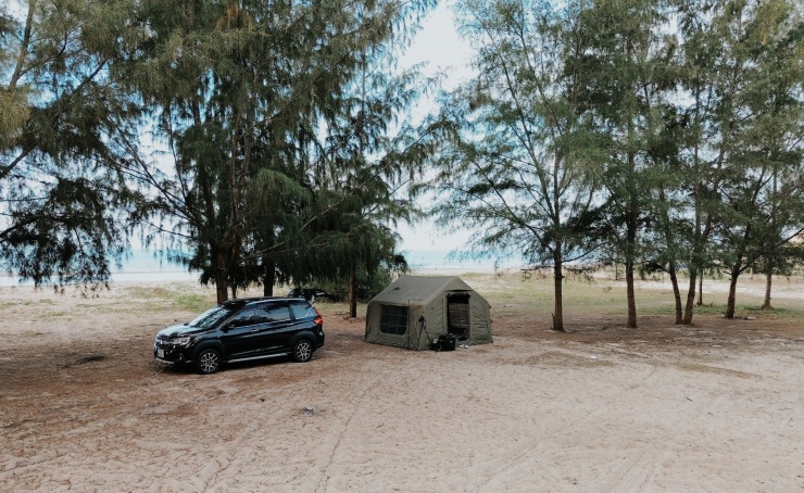 Biển Hồ Cốc là địa điểm cắm trại yêu thích của nhiều du khách. Ảnh: Mage Camp