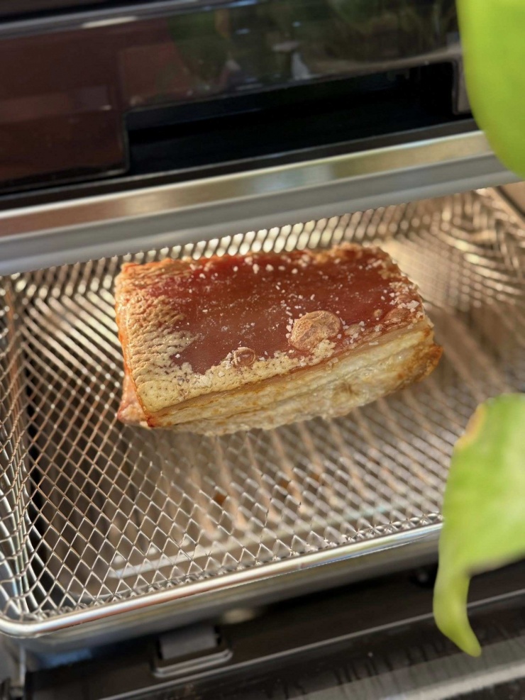 Gạt bỏ muối đi và sét nhiệt lần 2: 220 độ trong 18-20 phút