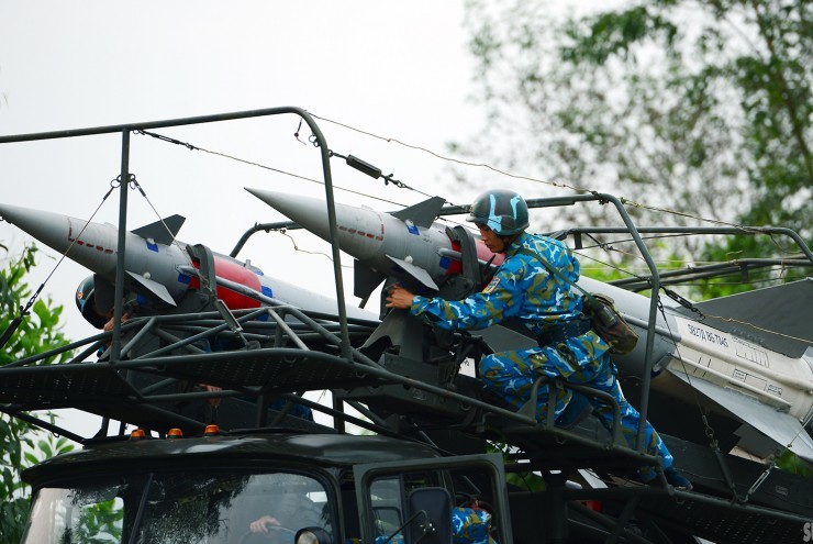 Trận địa tên lửa canh giữ bình yên vùng trời Đông Bắc