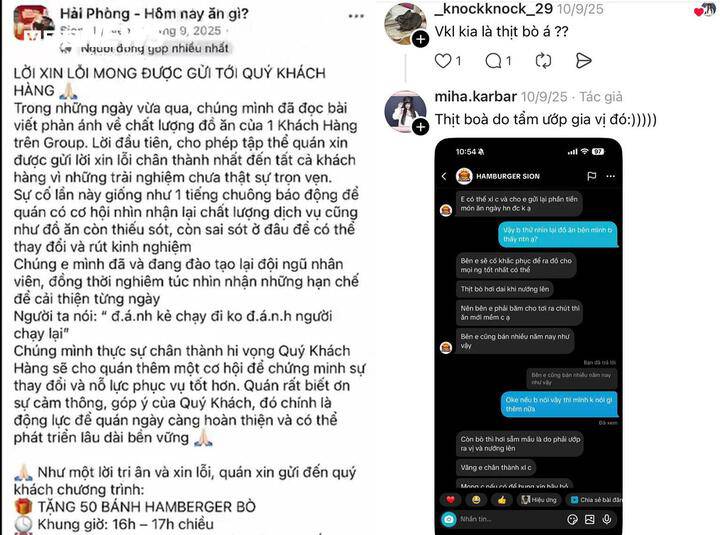 Để cứu lấy thương hiệu, anh mạnh phải chi tiền để nhóm admin cho đăng thông tin xin lỗi khách hàng.