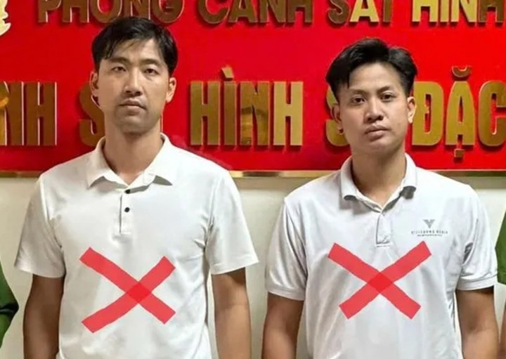 Vũ Tùng Lâm và Nguyễn Văn Tài bị bắt giữ để phục vụ công tác điều tra về hành vi cưỡng đoạt tài sản.