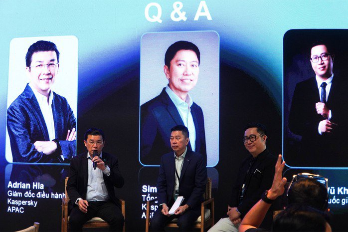 Đại diện&nbsp;Kaspersky chia sẻ những rủi ro về an ninh mạng tại Việt Nam