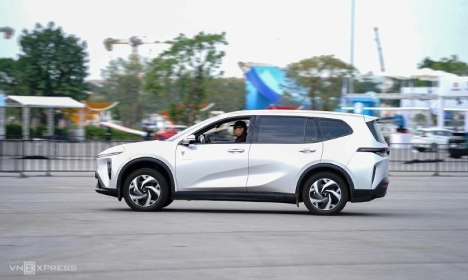 Limo Green - một mẫu xe của VinFast. Ảnh: Thành Nhạn