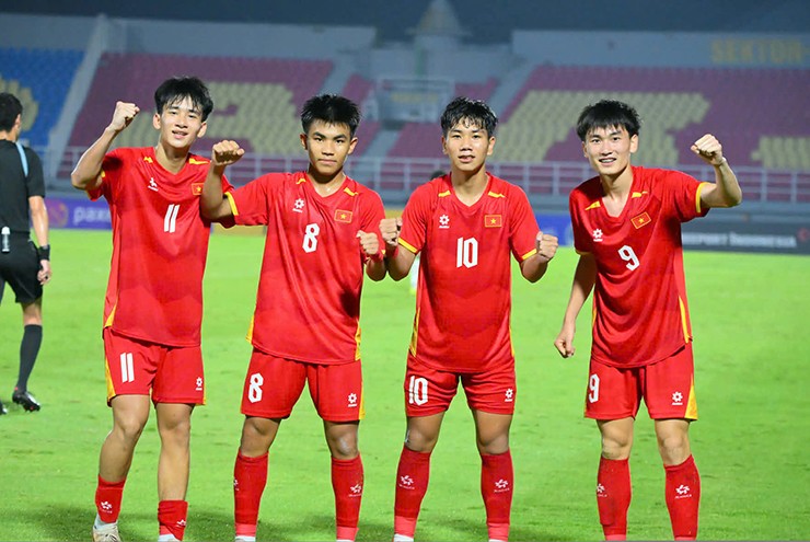 Trực tiếp bóng đá U17 Việt Nam - U17 Australia: Thẻ đỏ cuối trận (U17 Đông Nam Á) (Hết giờ) - 4