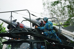 Trận địa tên lửa canh giữ bình yên vùng trời Đông Bắc