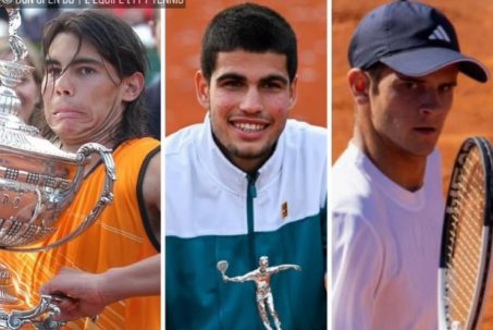 “Truyền nhân Nadal” như nấm mọc sau mưa: Alcaraz sừng sững, "Rafa mới" cực tài năng