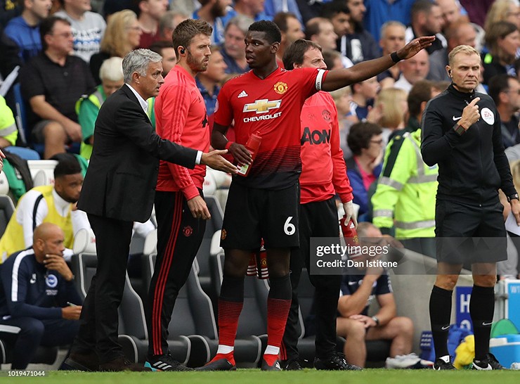 Mối quan hệ Pogba - Mourinho leo thang căng thẳng với hàng loạt tranh cãi công khai