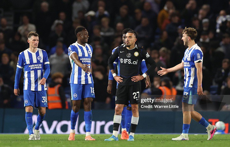 Brighton nhấn chìm&nbsp;Chelsea