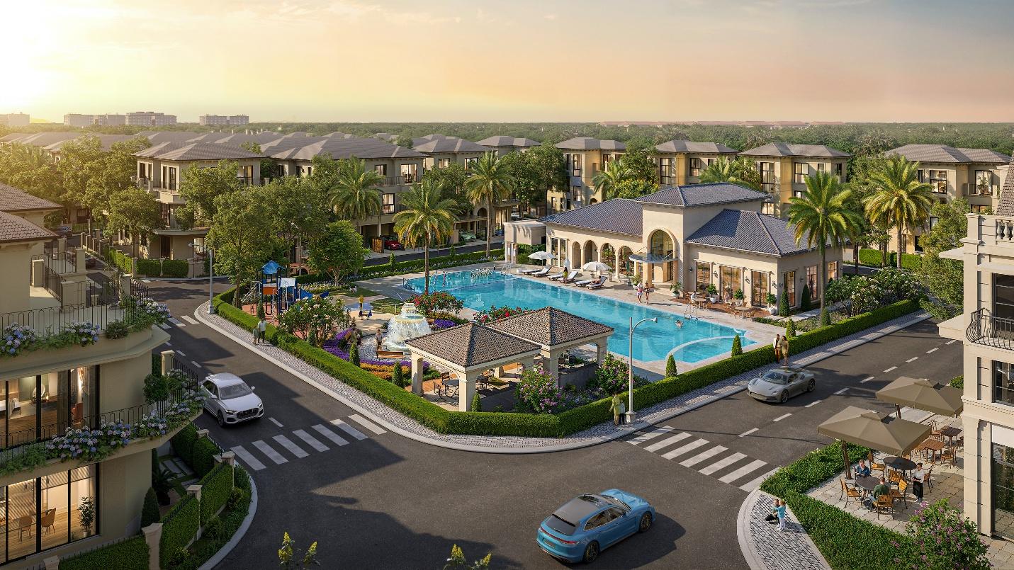 Những vòm cửa màu beige và hàng hiên ngập nắng tại Sol Garden - nơi thời gian trôi qua chậm lại (Nguồn ảnh: Sol Garden)