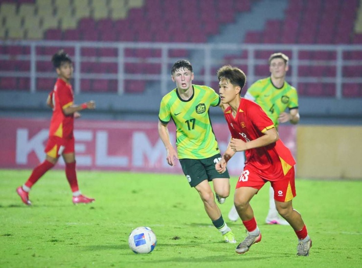 U17 Việt Nam có màn ngược dòng ấn tượng trước U17 Australia. Ảnh: VFF