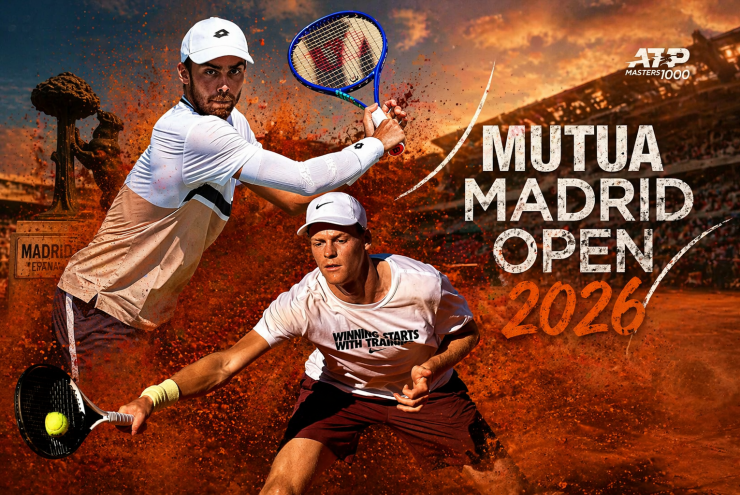 Tennis đỉnh cao Madrid Open: Số 1 Sinner ra oai, “truyền nhân Nadal” thị uy top 10