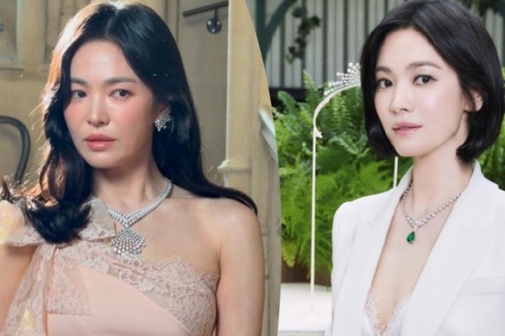 Song Hye Kyo 'sáng là nữ thần, chiều hóa quý cô thời thượng' tại show ở Pháp