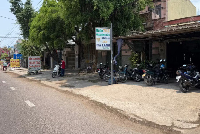 Nơi chị N.T.T.V. bị đối tượng không quen biết hành hung