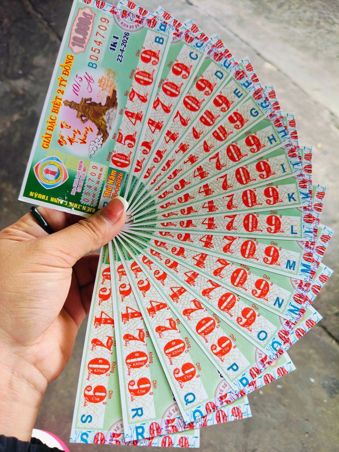 Ba giải độc đắc xổ số miền Nam lộ diện nơi trúng vào chiều 23-4 - 6