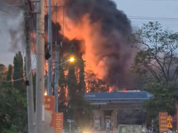 Hiện trường vụ cháy