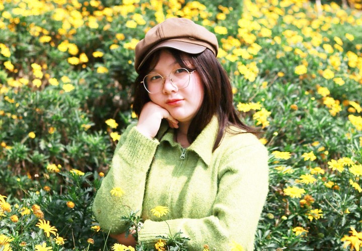 Dù hoàn cảnh nào, Châu cũng giữ cho mình tinh thần lạc quan. (Ảnh: NVCC)