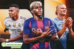 Mbappe - Yamal kẻ 8 lạng người nửa cân, Haaland hóa "hung thần" của Arsenal