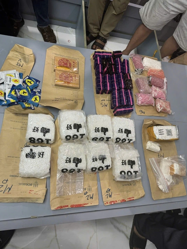 Số ma túy tang vật trong vụ án