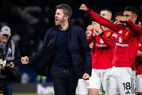 MU chắc suất dự Cúp C1: "Quỷ đỏ" có nên bổ nhiệm Carrick làm HLV chính thức?