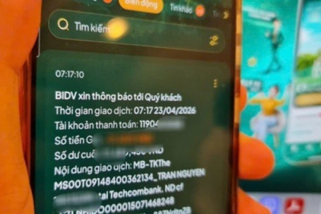 Nóng: Một ngân hàng siết hạn mức chuyển khoản nhanh, tối đa 499.999.999 đồng/lần