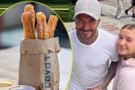 Món bánh quẩy dân dã được lòng David Beckham và Harper