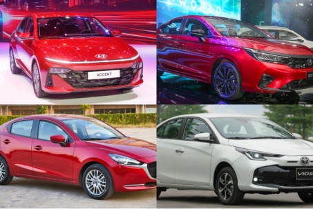 Top sedan hạng B đáng mua hiện nay, giá niêm yết từ 418 triệu đồng