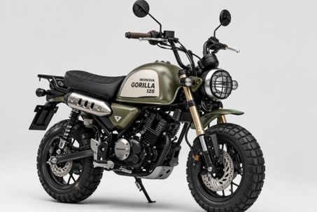 "Quỷ nhỏ" Honda Gorilla 125 sắp ra mắt, trang bị khiến dân chơi đứng ngồi không yên
