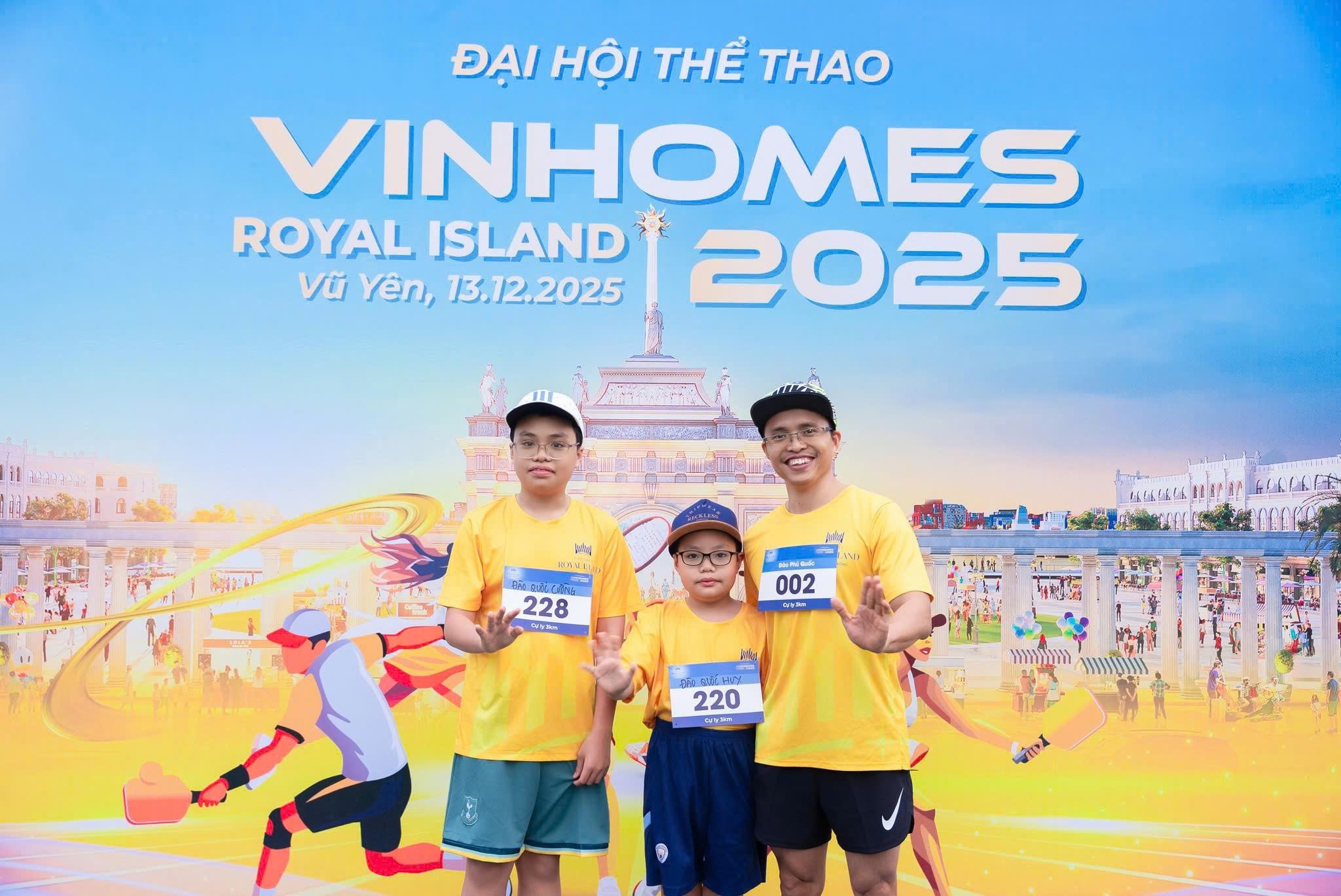 Các sự kiện tại đô thị đảo đã trở thành một phần quen thuộc trong nhịp sống của gia đình anh Quốc