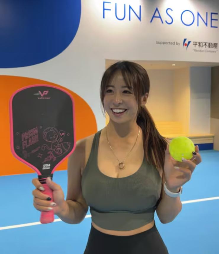 Kiều nữ tennis Nhật Bản khổ sở vì "vòng 1" đồ sộ, dấn thân thi đấu pickleball - 8