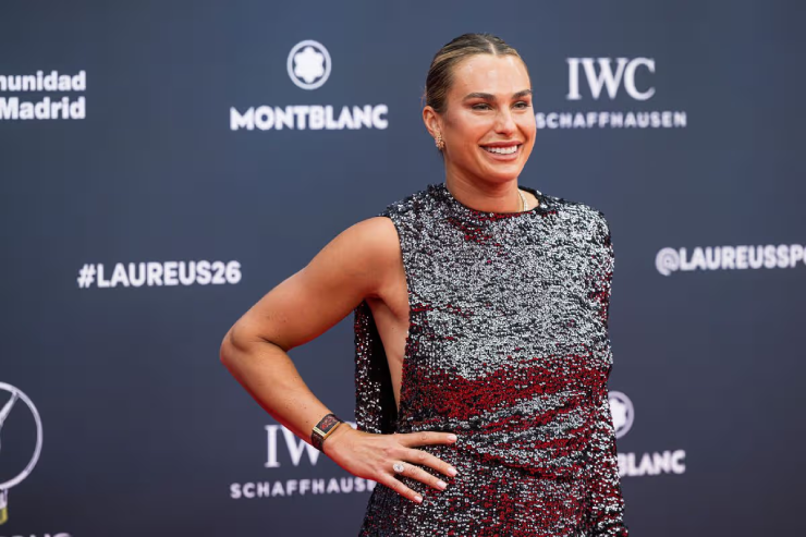 Sabalenka không mặc nội y ở lễ trao giải&nbsp;Laureus World Sports Awards 2026