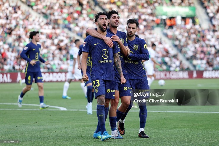 Atletico thua sốc sau màn rượt đuổi tỷ số hấp dẫn