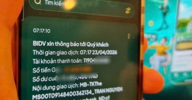 Nóng: Một ngân hàng siết hạn mức chuyển khoản nhanh, tối đa 499.999.999 đồng/lần