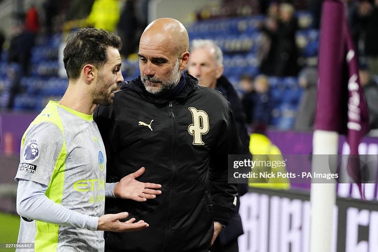 Pep Guardiola không có sự phục vụ của Bernardo Silva trong mùa giải tới