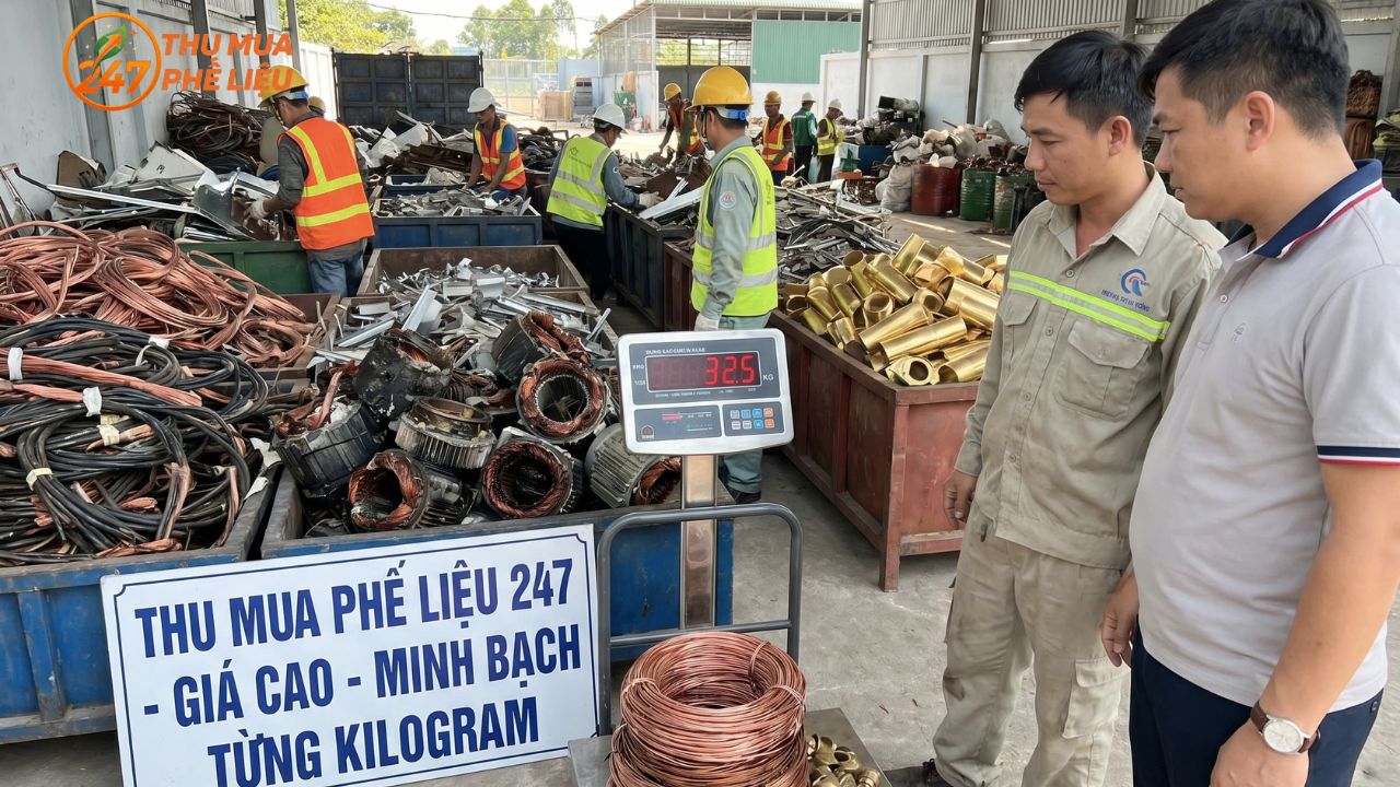 Thu mua phế liệu đồng tại TPHCM