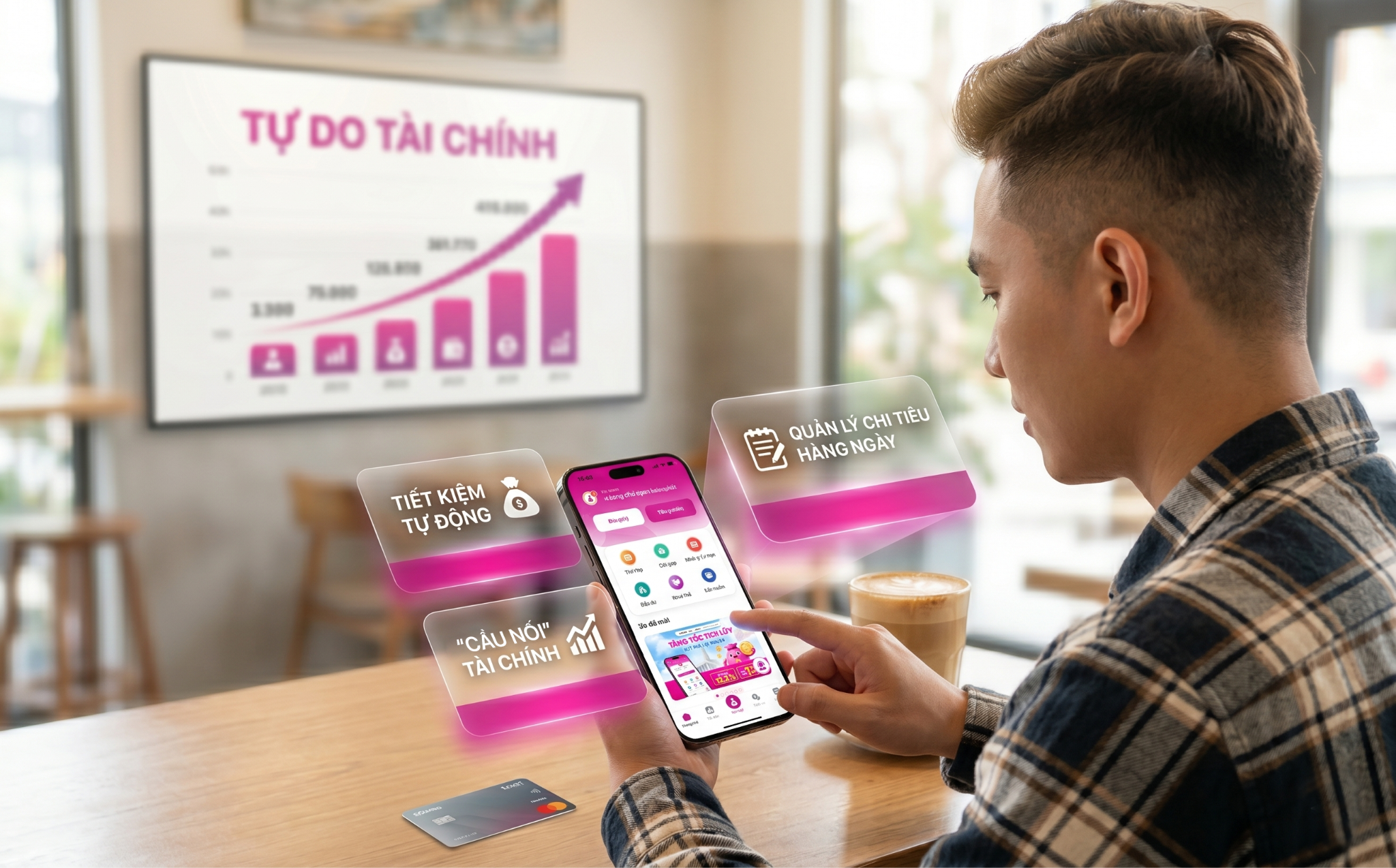 WealthTech không bị giới hạn bởi không gian và thời gian, người dùng có thể quản lý tài sản bất cứ đâu