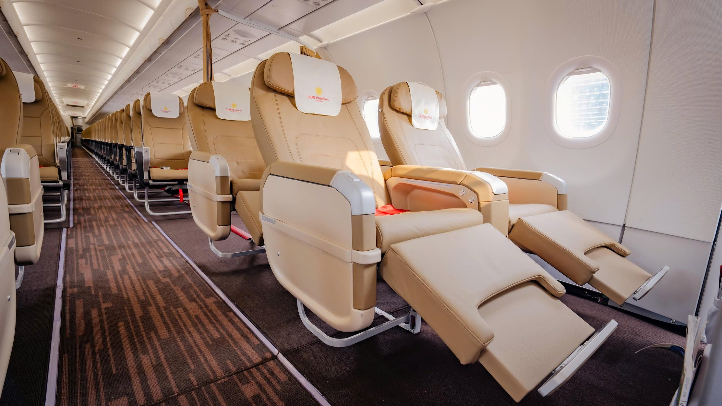 Sun PhuQuoc Airways chuẩn hóa nội thất đội bay, đưa A330 vào khai thác - 3